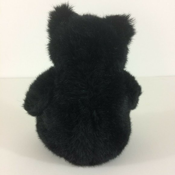 Wildlife Artists Black Bear Plush 11" Vinyl Paws Stuffed Animal Realistic Toy - Picture 6 of 12
